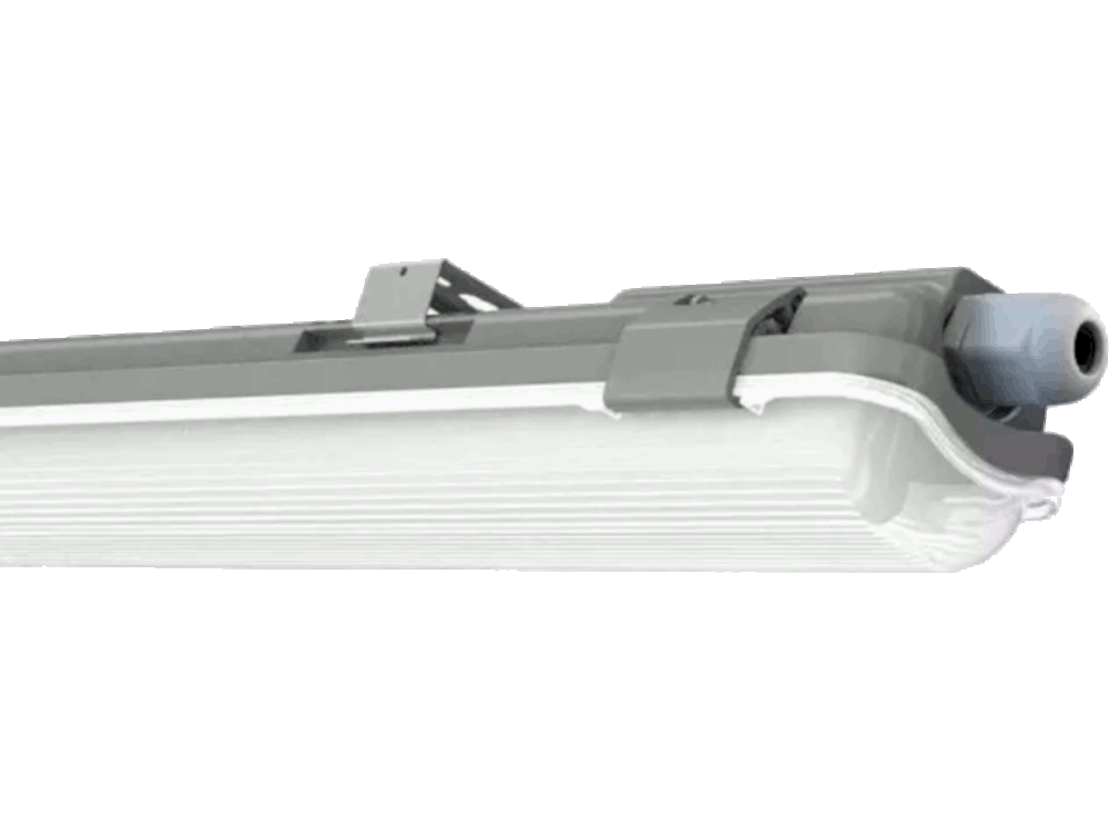 Plafoniera LED con Tubo 10W 60cm 4000K IP65 - 850 LUMEN