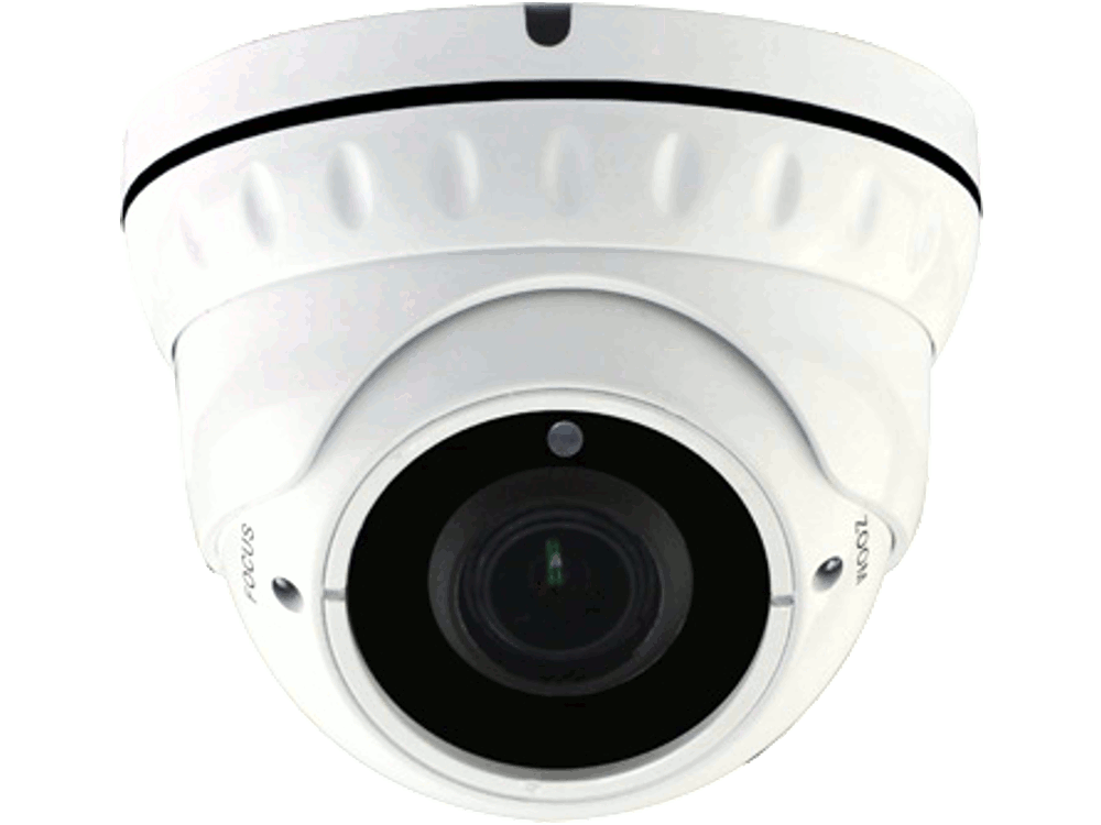 IP camera DOME waterproof 5/4/3Mpx 1/2.8&quot; Sony Varifocal 2.8:12mm IR 30 metri