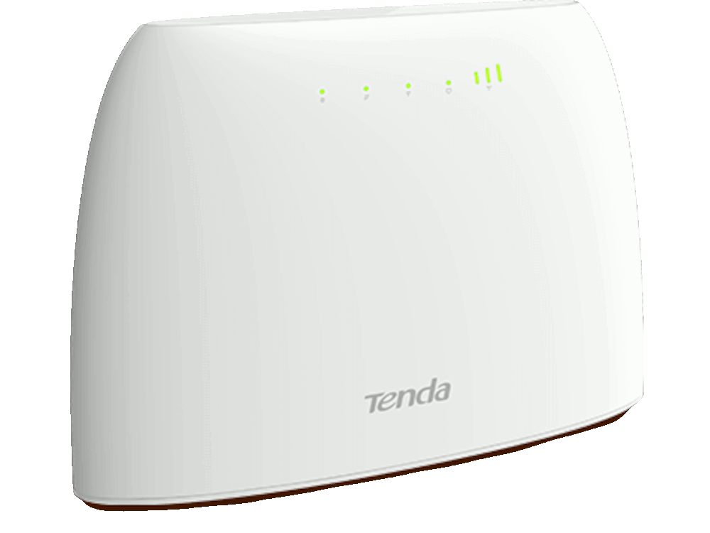 Tenda 4G03 Wi-Fi Router 4G LTE 300 Mbps, Wireless 2.4 GHz, fino a 32 Dispositivi