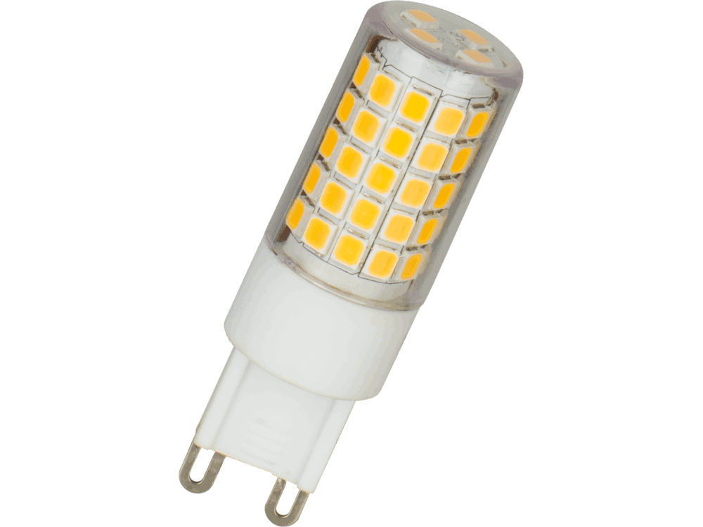 Lampadina LED G9 5W 230Vac luce calda 3000K A+ 400 lumen