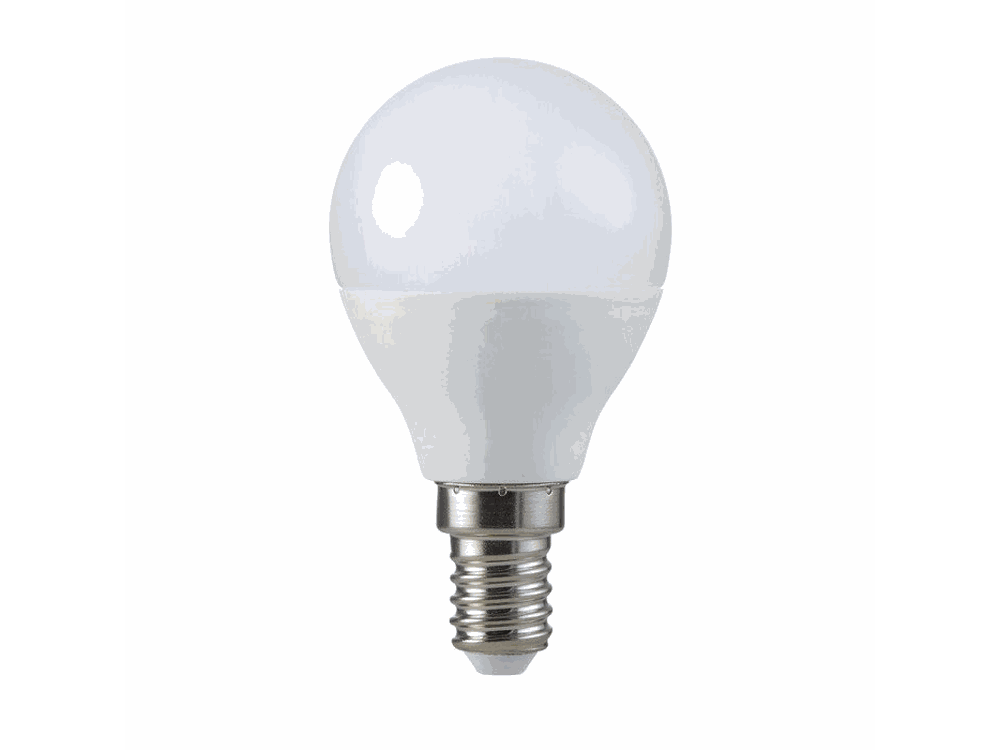Lampadina LED E14 5,5W P45 4000K - 470 LUMEN