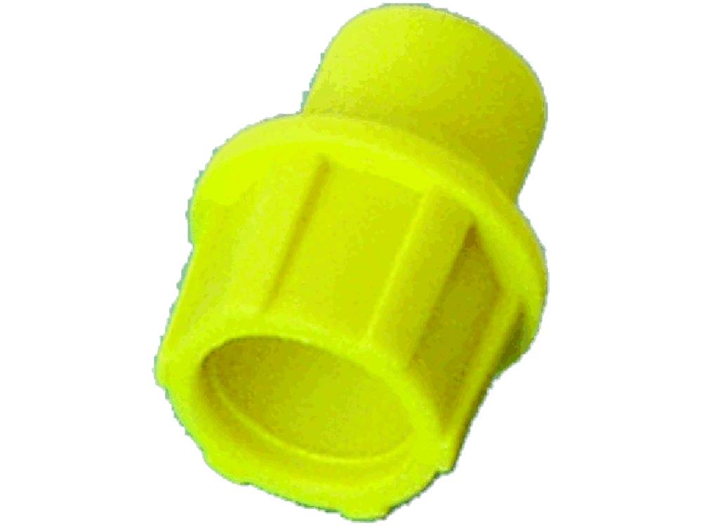 Connettore CAP giallo - per cavi da 4 a 7mm (uso interno) - Conf. 100pz