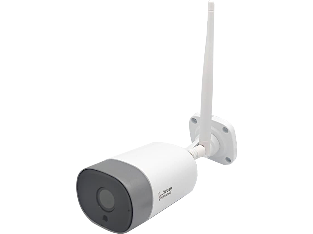 Telecamera Bullet WiFi 3MPX 3.6mm con slot memoria SD + Audio bidirezionale
