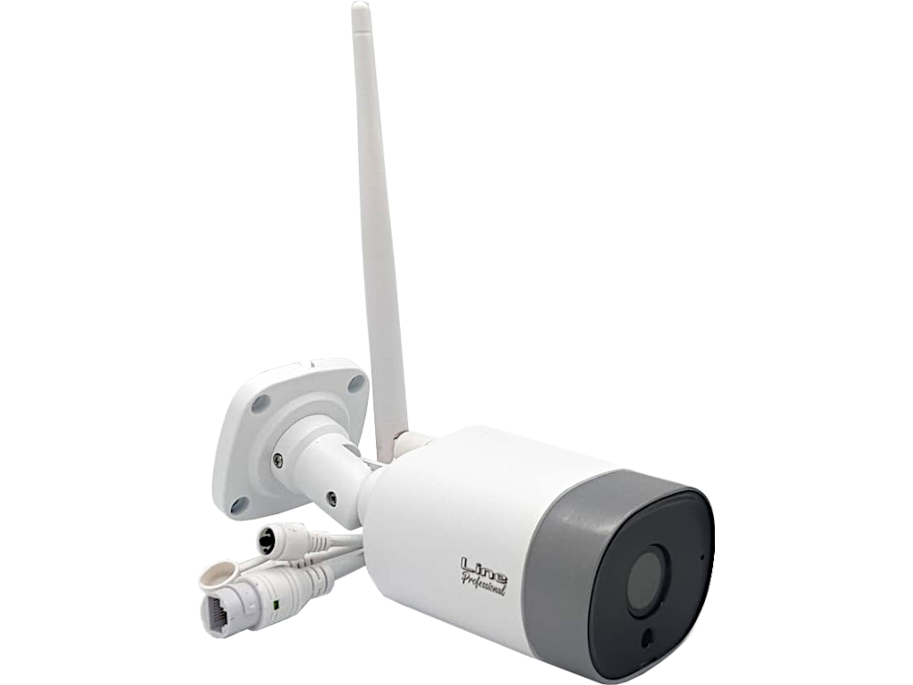 Telecamera Bullet WiFi 3MPX 3.6mm con slot memoria SD + Audio bidirezionale